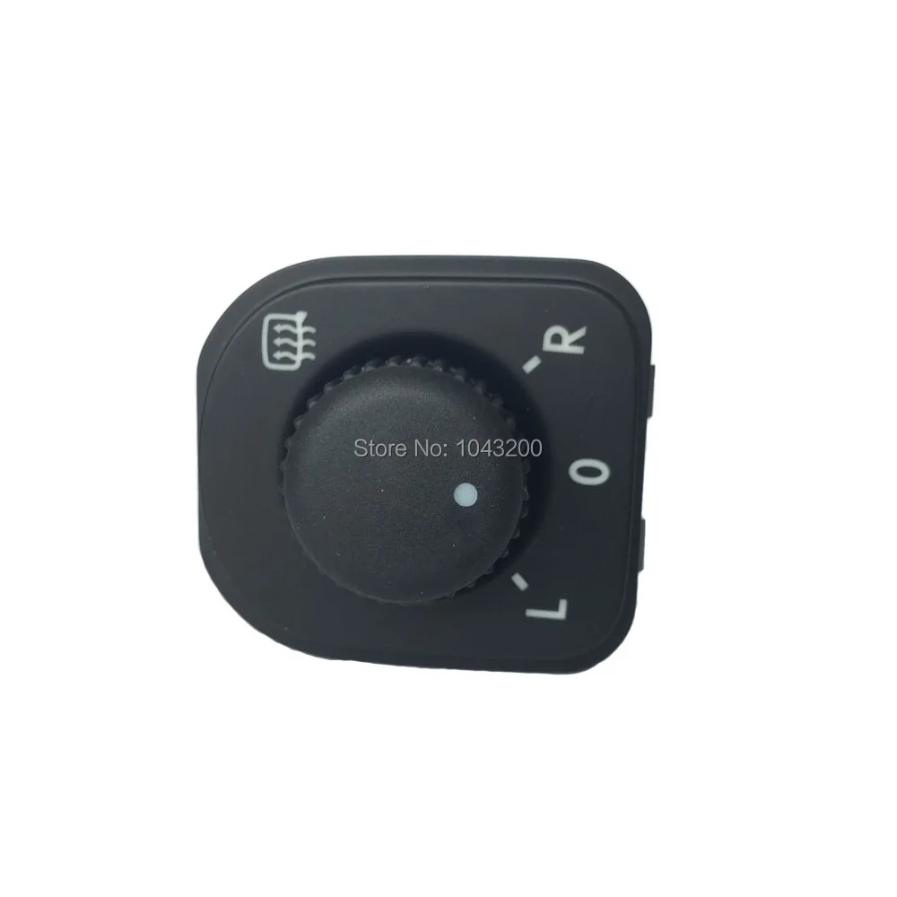 

Heated Power Adjust Knob Mirror Switch For Volkswagen VW jetta Mk5 Golf 5 6 Tiguan Passat b6 CC Seat Alhambra 1K0959565K