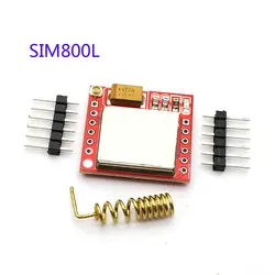 Самый маленький модуль SIM800L GPRS GSM карта MicroSIM Core BOard Quad-band ttl последовательный порт