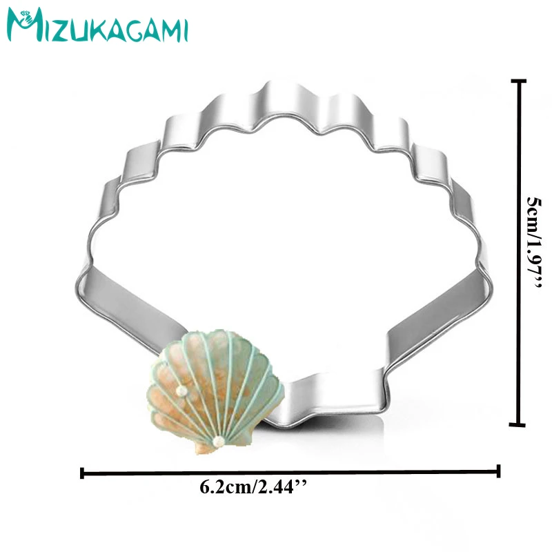 Морская серия ракушка Морская звезда для торта из нержавеющей стали форма печенье с помадкой резак DIY кухонные принадлежности для выпечки MS-00152