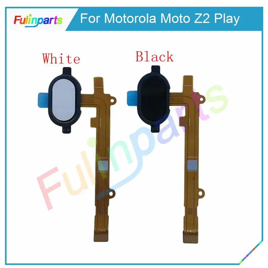

For Motorola MOTO Z2 Play XT1710 Touch ID Sensor Fingerprint Home Button Menu Return Flex Cable Replacement Parts Black White