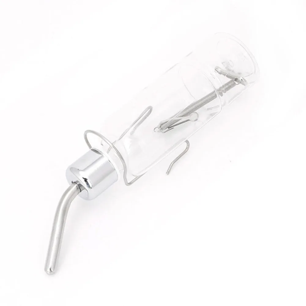 

Pet Rabbit Puppy Dog Cat Stainless Water Dispenser Hang Bottle Feeders Drinker