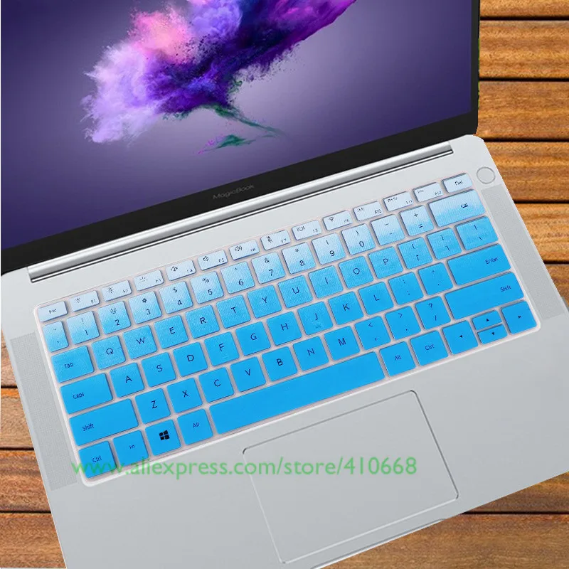 Мягкая силиконовая защитная пленка для клавиатуры для huawei MateBook 13/MagicBook 14 R7/R5/Magic book KPL-W00