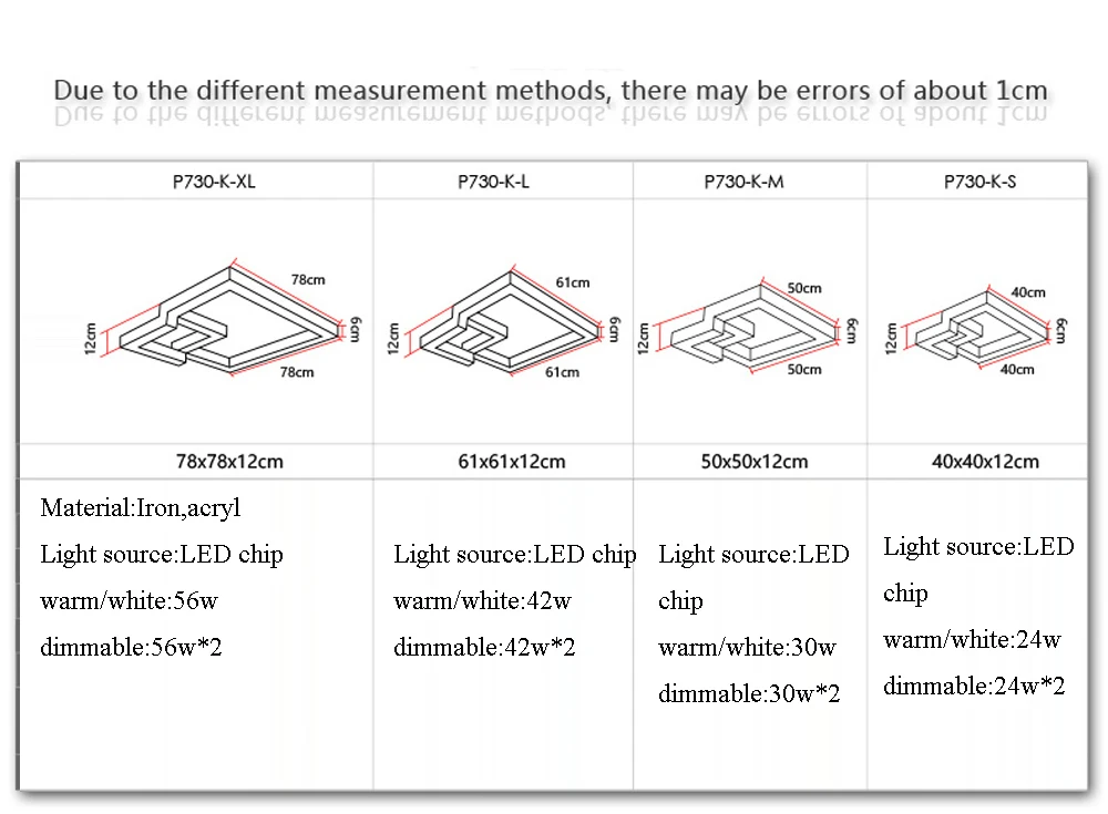 LED Современные Геометрические Железные Акриловые Чёрные Белые Светодиодные Лампы.Светодиодные Светильники.Люстры Потолочные. Потолочные Светильники.Светильник Потолочный Светильник.Для Столовой,Фойе и Спальни