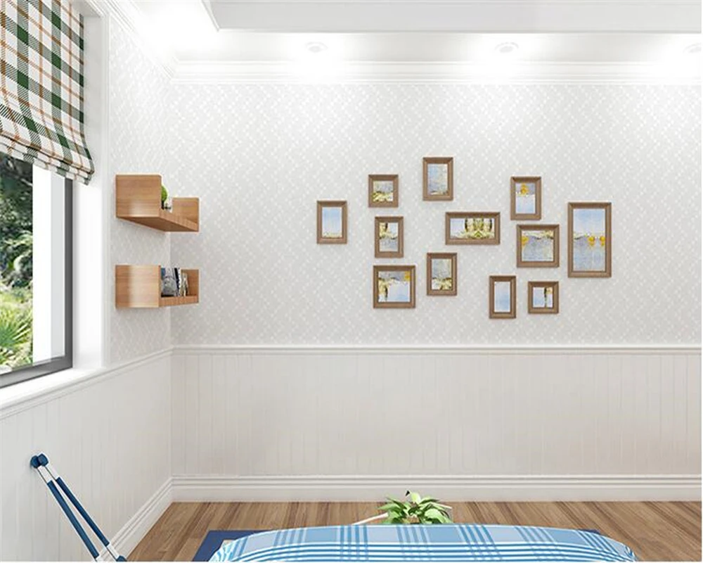 

beibehang wallpapers for living room Modern minimalist plain non-woven wallpaper roll Home interior wallpaper for walls 3 d
