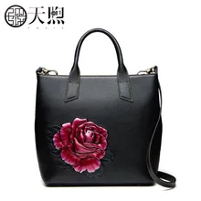 Новые женские сумки из натуральной кожи модные тисненые цветные сумки с цветами дизайнерские женские кожаные сумочки