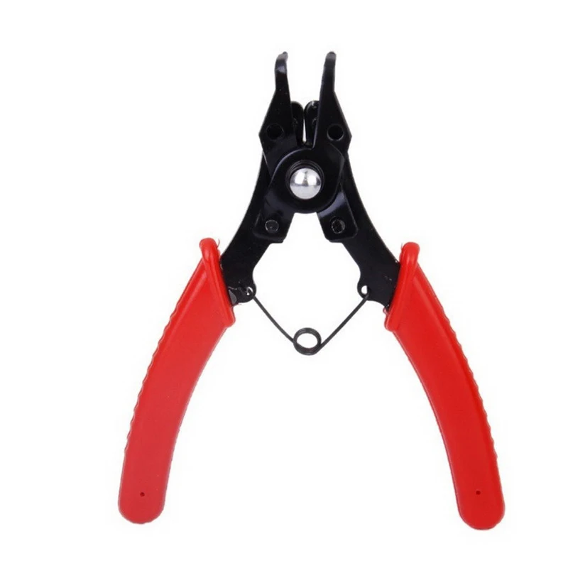 Free ship 4 IN 1 Multifunctional Snap Ring Pliers Multi Tools Crimp Tool Internal External Ring Remover Retaining Circlip Pliers