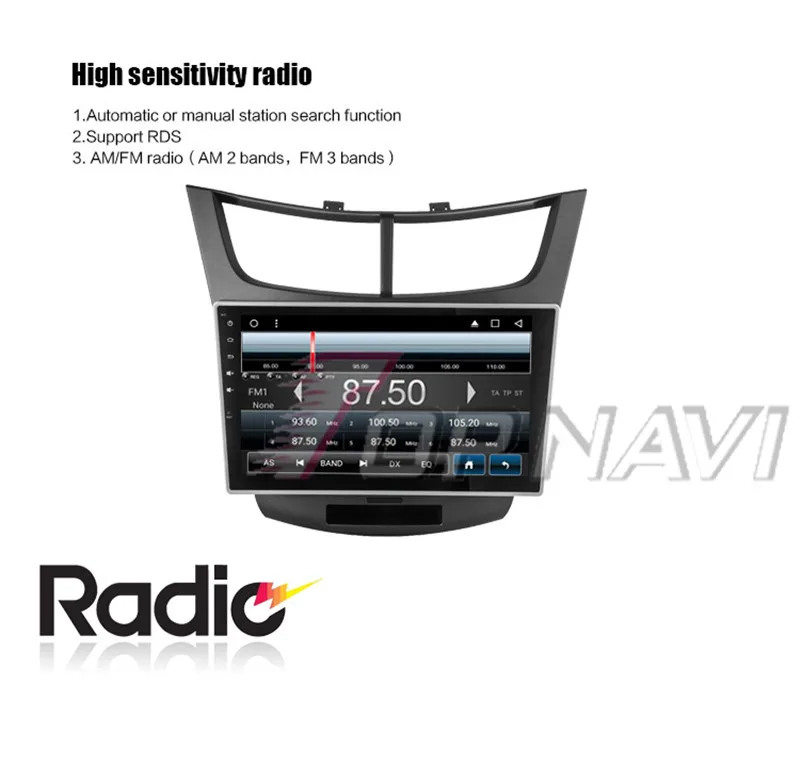 car stereo touch screen For Chevrolet Sail 3 2015