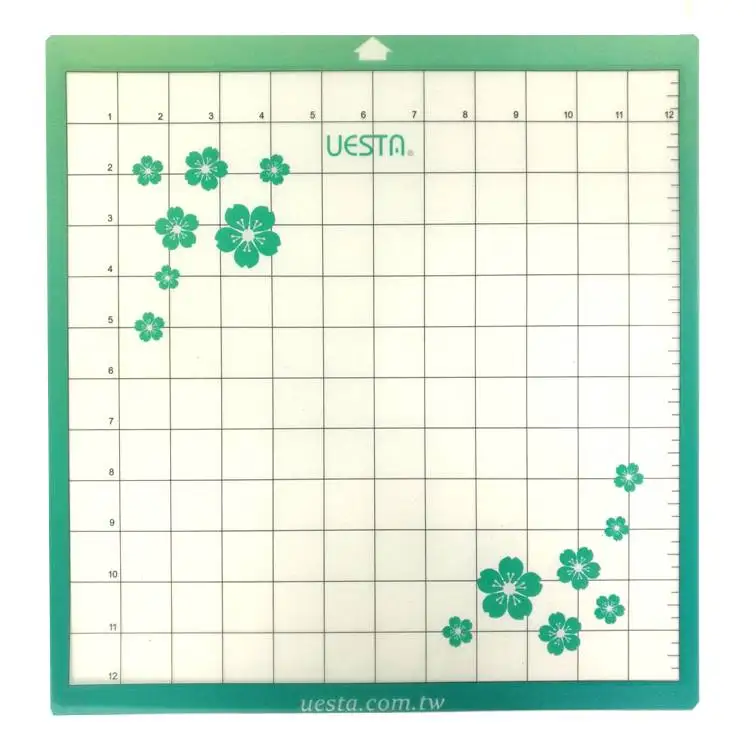 Uesta Standard Grip Adhesive 12 By 12 Inch Cutting Mat Vinyl