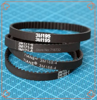 

393-GT3-9 round timing bel 393mm length GT3 9mm width 5pcs free shipping