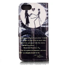 Кожаный чехол-бумажник с плюшевым мишкой и слоном, чехол для iPhone 7, IPhone7, вечерние Чехлы для карт с изображением черепа и башни снов, 100 шт