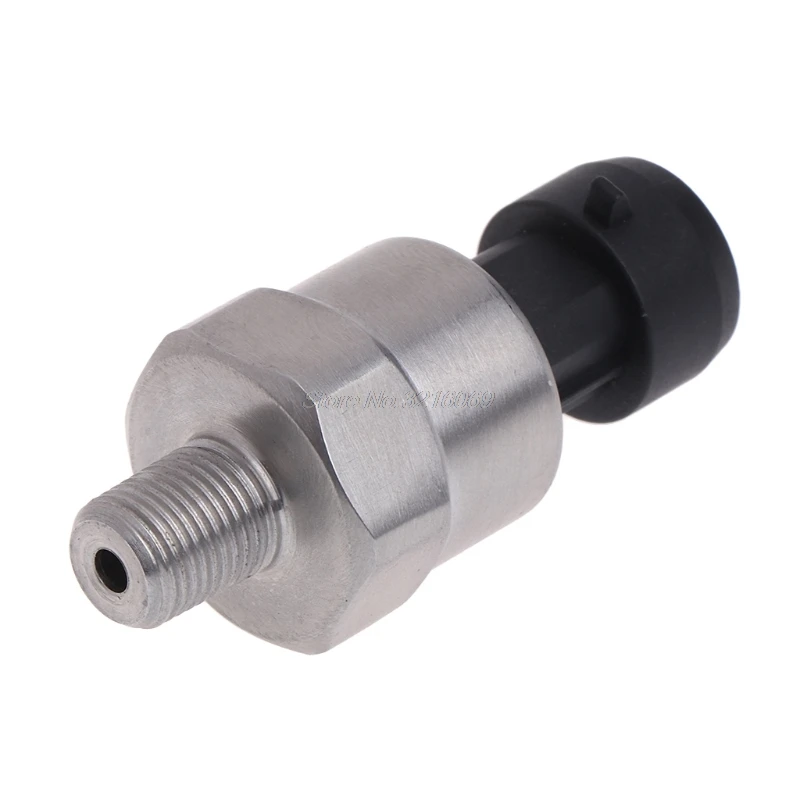 DC 5V 1/8NPT Pressure Transducer Transmitter Sensor Stainless Steel Oil Air Water 30/100/150/200/300/500 psi pressure sensor