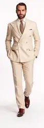 2018 двубортный максимумом нагрудные шампанское белье мужской костюм платье в деловом стиле свадебная одежда для женихов Для мужчин Smart