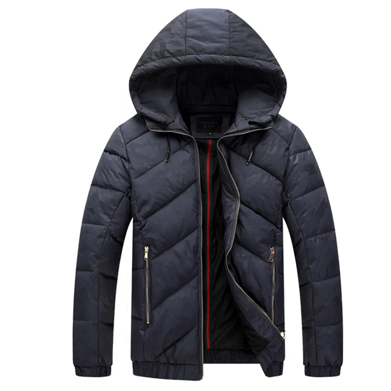 4XL-9XL, хорошие зимние куртки, большие размеры, парки, мужские, черные, с капюшоном, толстые, теплые, с хлопковой подкладкой, зимние куртки, Jaqueta Masculina Inverno W12