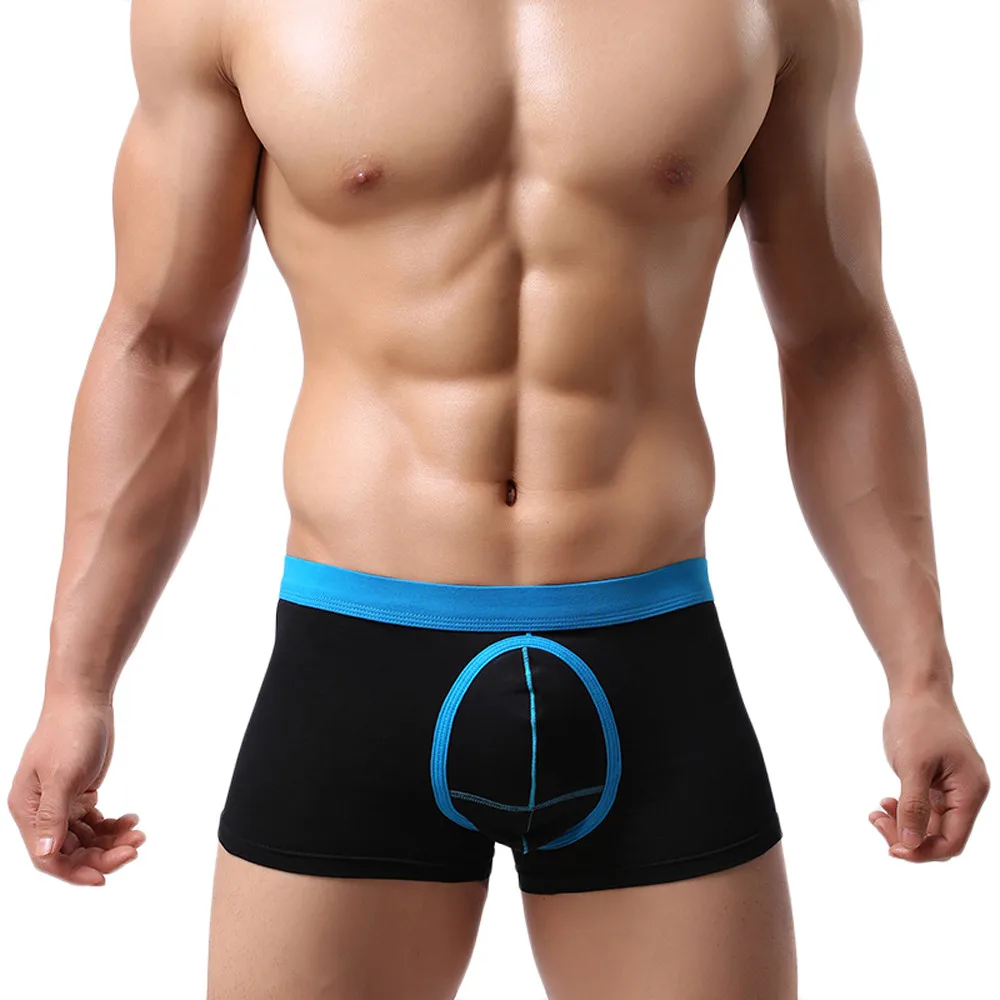 

2019 Sexy Men Underwear Boxer Brand Fashion Shorts Bulge Pouch Soft Cotton Underpants Comfortable Male Boxer Shorts Intimates