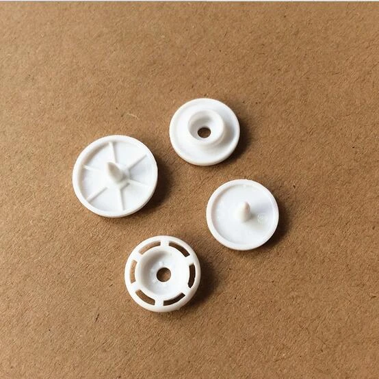 White KAM Resin T3 T5 T8 Snap Button Plastic Snaps button SIZE 10MM 12.5MM  14MM - AliExpress