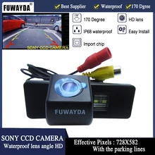 SONY CHIP CCD vista posteriore di backup reeverse telecamera di parcheggio per NISSAN QASHQAI/X-TRAIL/Geniss/Pathfinder/Dualis/Navara Peugeot 307