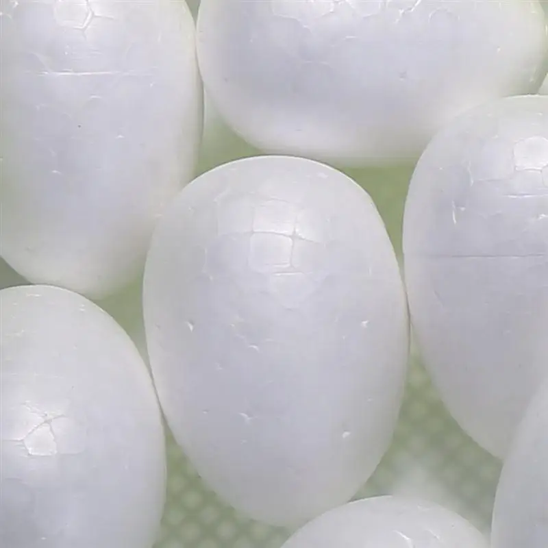 50 шт DIY яйца Durafoam пенопласт пасхальное яйцо ремесла пенопластовые яйца|Украшения