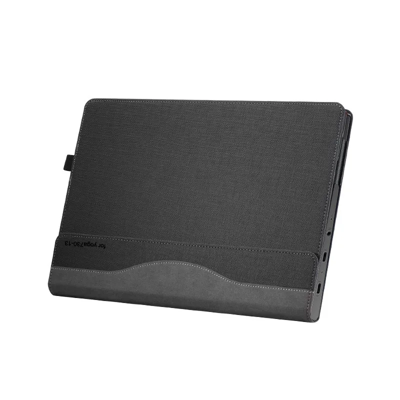 Чехол для ноутбука lenovo YOGA 730 13," съемный магнитный чехол из искусственной кожи защитный чехол для lenovo Yoga 730-13 730-13IKB - Цвет: Space Ash