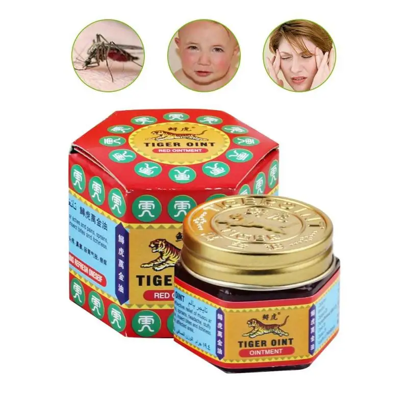 

100% Original Red Tiger Balm Ointment Thailand Painkiller Ointment Muscle Pain Relief Ointment Soothe itch 20g Health Care C4