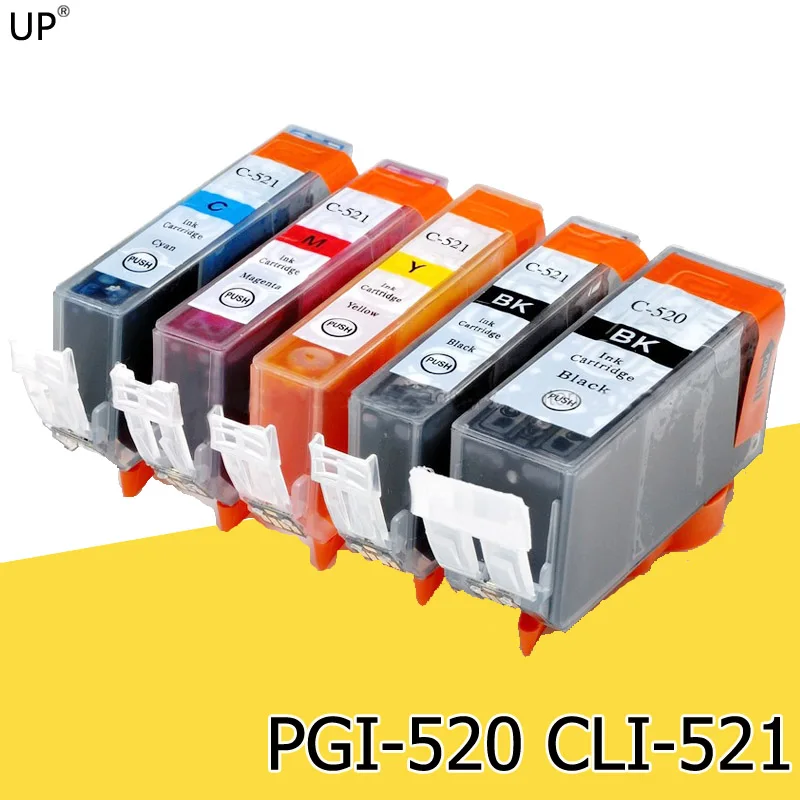 PGI-520 Опи 520BK CLI 521 чернильный картридж для canon PIXMA MP540 MP550 MP560 MP620 MP630 MP640 iP3600 ip4600 ip4700