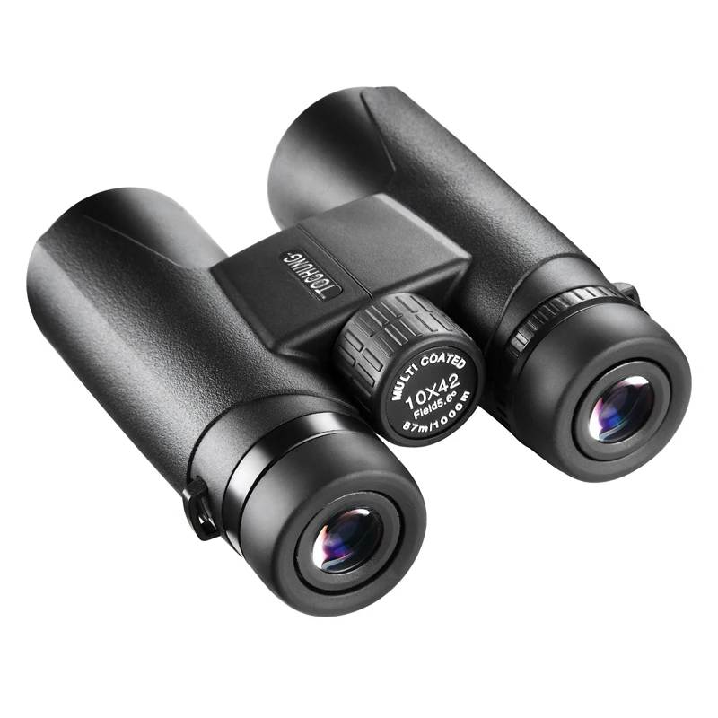 TOCHUNG مناظير 10x42 المهنية منظار ثنائي مقاوم للماء ، طويلة المسافة مناظير للصيد نطاق للبالغين