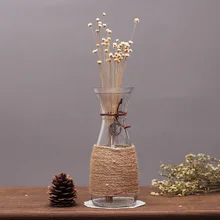 Старинные вьющееся растение ностальгию стекло ваза цветок windowsillxia дома ваза украшение ваза