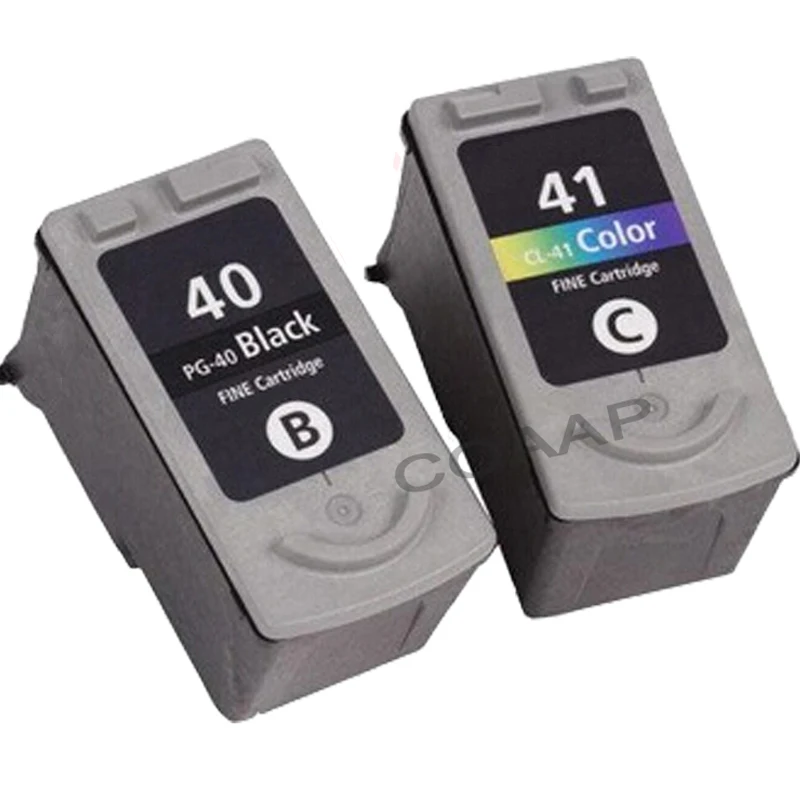 2x Pg-40 Cl-41 Refillable Ink Cartridge For Canon Pixma Mp150 Mp170 Mp450  Ip2200 Ip1600 Ip1800 Ip6210d Ip6220d Ip2400 Ip2500 - Ink Cartridges -  AliExpress