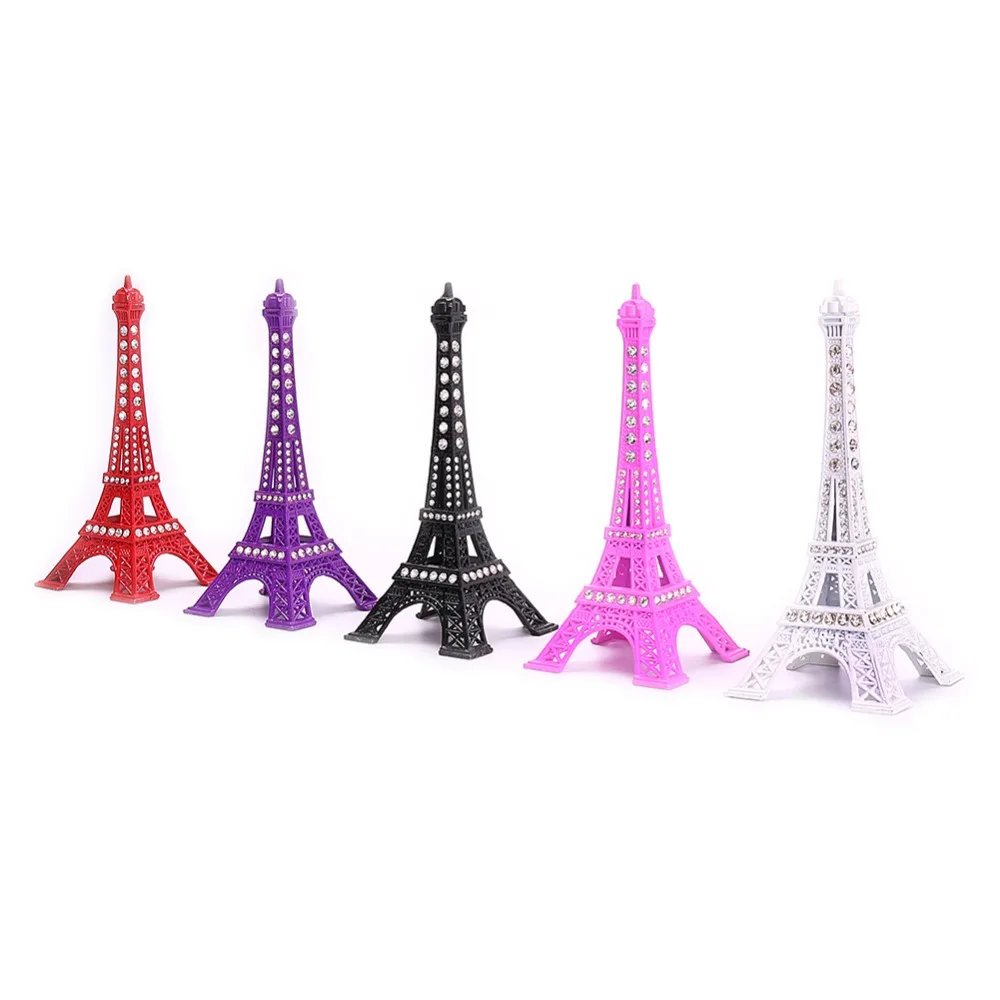 

Alloy Model Decor Vintage Bronze Tone Paris Eiffel Tower Figurine Statue 13cm Hot