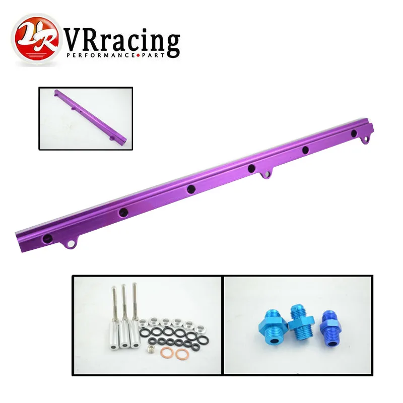 

VR RACING - NEW Fuel Rail For Toyota Soarer Chaser Supra 1JZGTE 1JZ-GTE Turbo Fuel Rail Injectors delivery VR5444P