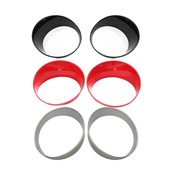 

JL1009 Wrangler JL-headlights bright circle (black, red, silver) for jeep wrangler accessories for jeep accessories Lantsun