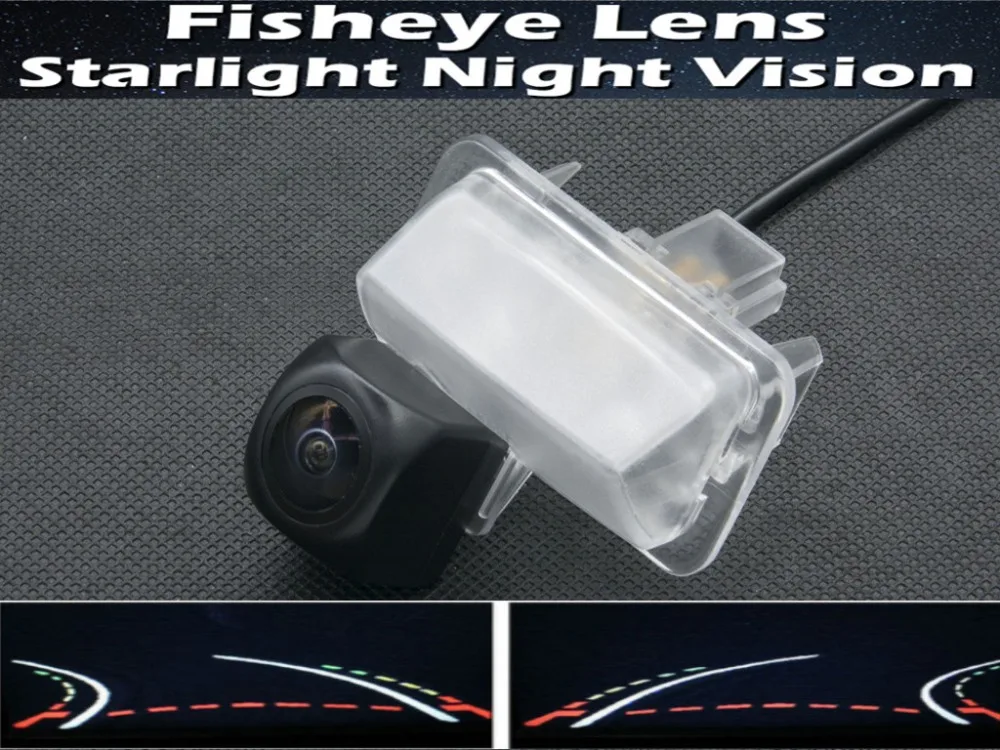 

1080P Fisheye Lens Trajectory Tracks Car Rear view Camera for Toyota Corolla 2014/E170 Prius Sai Backup Reverse Car Camera