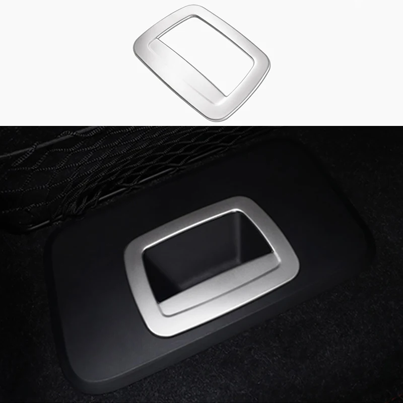 

Rear Trunk Storage Box Handle Frame Cover Trim Fit For BMW 5 Series G30 2017-2018