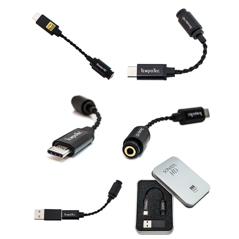 TempoTec Sonata HD TIPO C a 3.5 MM Per Cuffie Adattatore Amplificatore DAC per il Telefono Android 