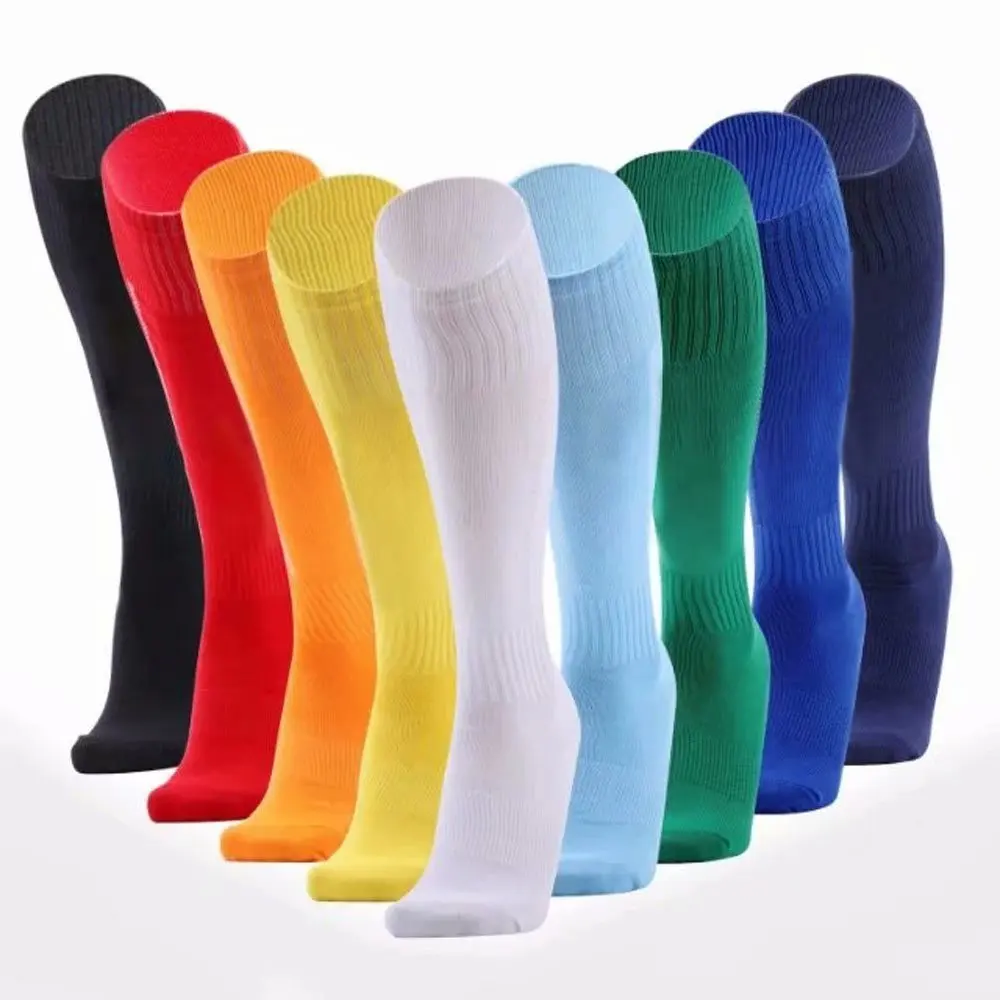 F 29 Men Soccer Socks Cotton Sports Running Long Stockings Outdoor