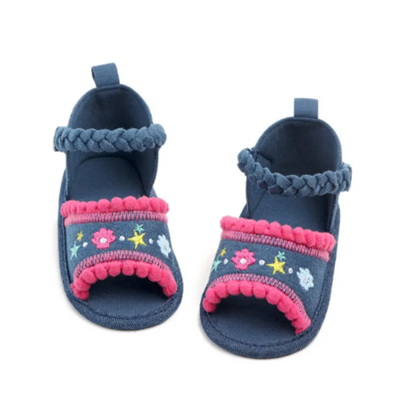 

Trendy Baby Girls casual Geometry Soft Sole Sandals Toddler Summer Shoes Bow-Knot Sandal