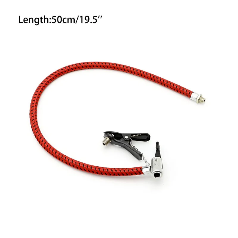 Portable Cycling Bicycle Bike Tire Air Pump Inflator Replacement Hose Tube RS 