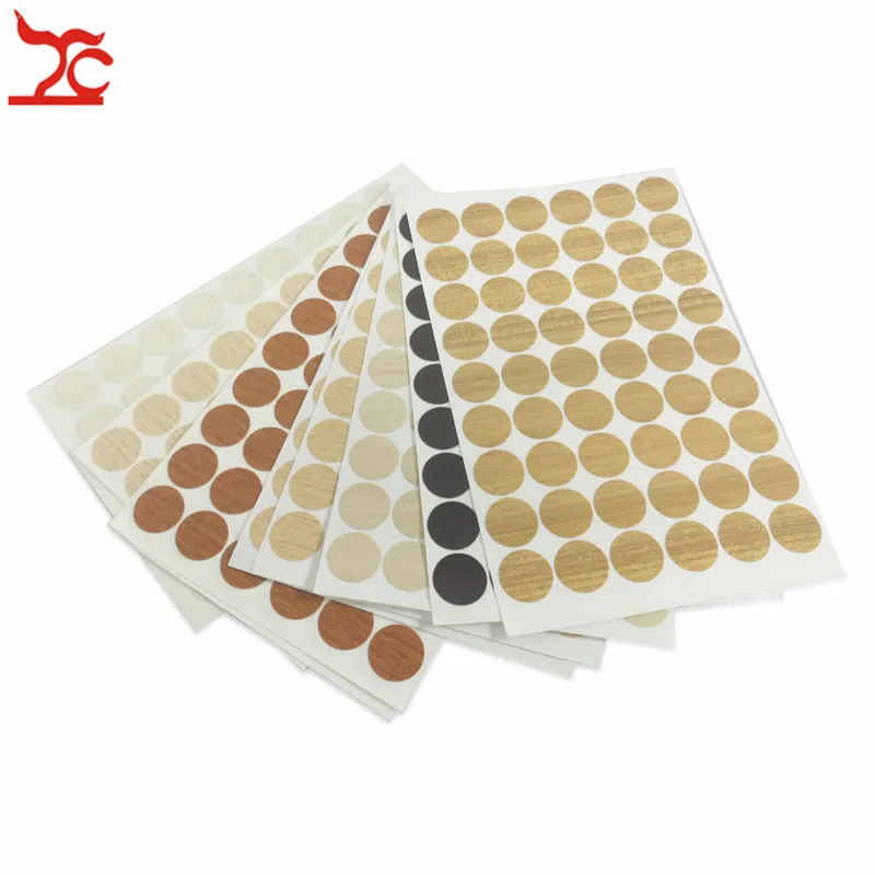 

New Creative 21MM Self Adhesive Screw Cap Covers Hardrock for Furniture Wood Craft Desk Cabinet Draw