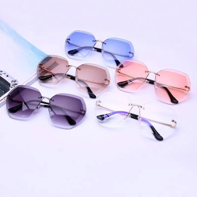 

428 Retro circular spectacle frames for men and women with flat lens sunglasses