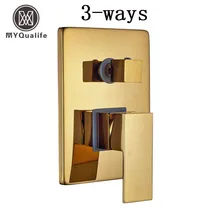 2/3 способа смеситель клапан ABS ручной Душ Ванна Носик вентиль аксессуары для ванной комнаты