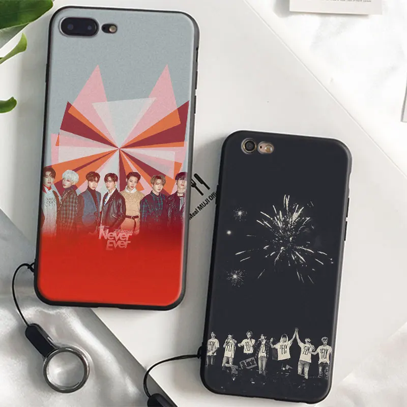

GOT7 KPOP Boy Group soft silicone TPU Phone Case cover Shell For Apple iPhone 5 5S SE 6 6S 6Plus 6sPlus 7 7Plus 8 8Plus X