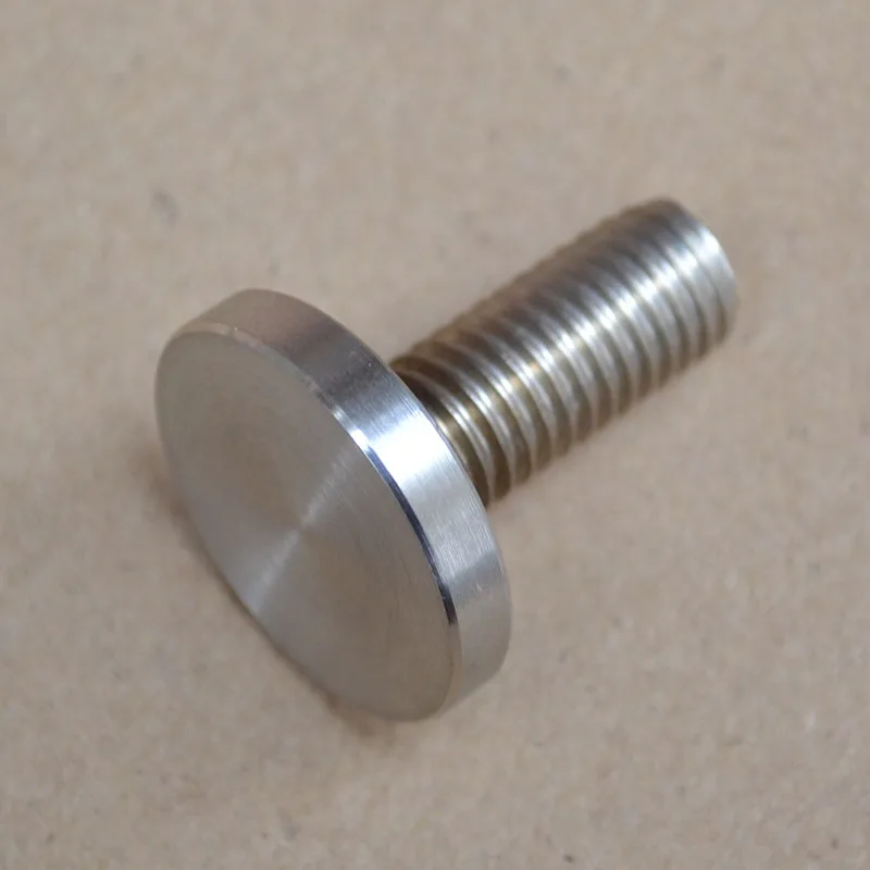 ชุดคงที่สกรูสแตนเลสสตีลโฆษณา Pin แก้วตกแต่งเล็บอะคริลิคบันไดห้องอาบน้ําฮาร์ดแวร์ Fastener 1