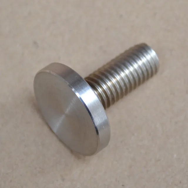 ชุดคงที่สกรูสแตนเลสสตีลโฆษณา Pin แก้วตกแต่งเล็บอะคริลิคบันไดห้องอาบน้ําฮาร์ดแวร์ Fastener 1