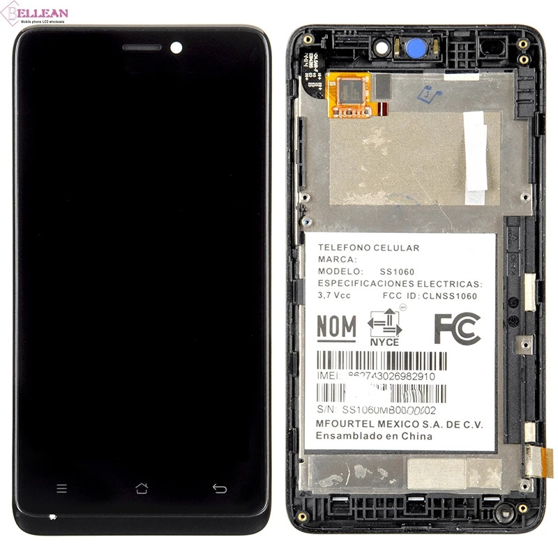 

HH Brand New 1Pcs 1280*720 SS1060 Lcd For M4 SS1060 SS 1060 Display Touch Panel Glass Screen Digitizer Assembly Free Shipping