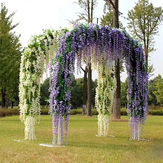 5pcs Artificial Vine Hanging Garland Flower For Home Bachelorette