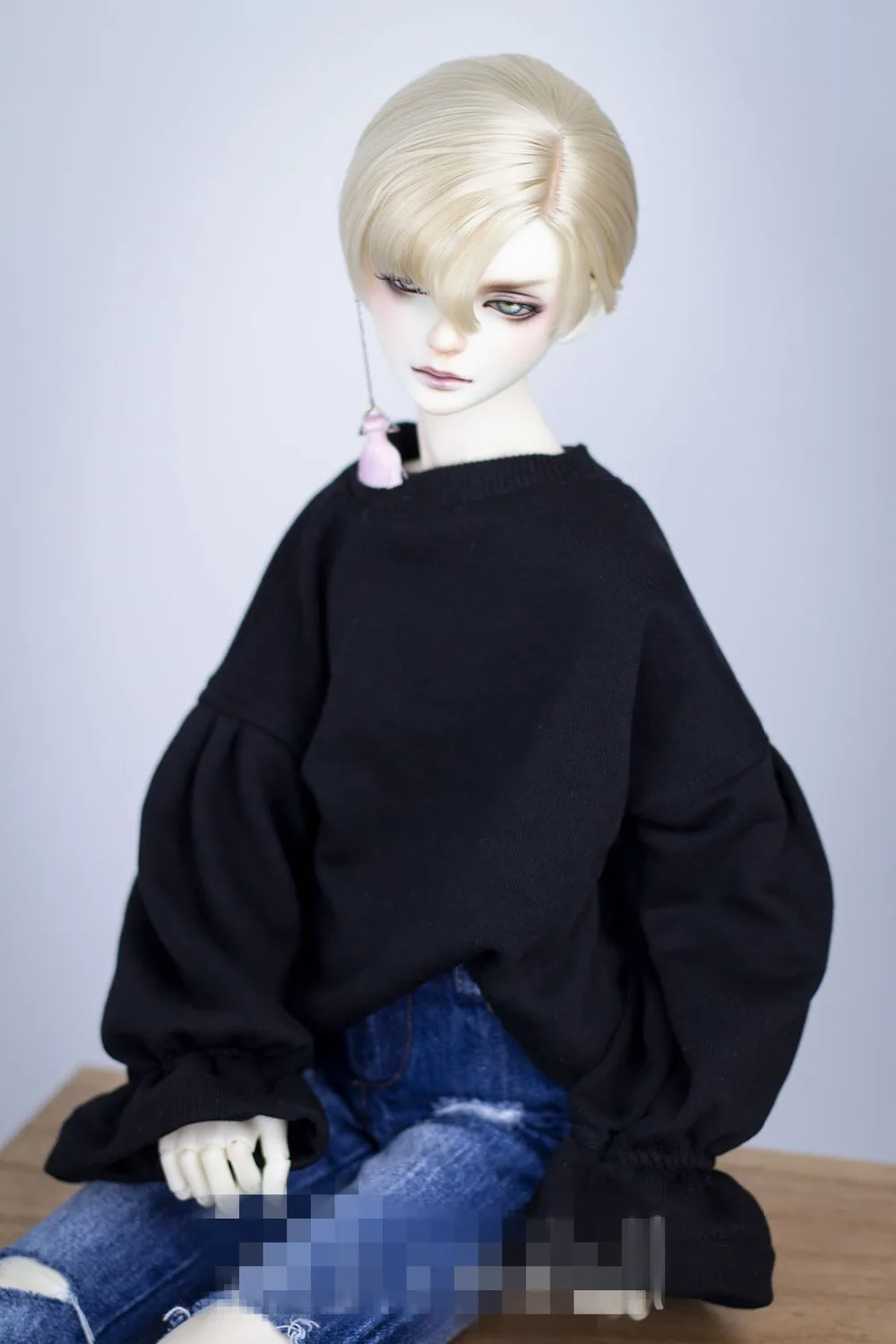 Классный Повседневный с рукавом-фонариком рубашка для BJD кукла 1/4 1/3 SD13 SD17 дядя Кукла Одежда по индивидуальному заказу CMB153
