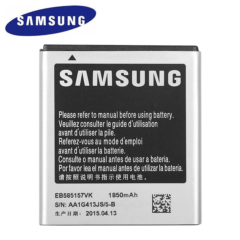 Samsung аккумулятор EB585157VK для samsung T989 i727 I9210 E120L E120S E110S запасная батарея телефона 1850mAh