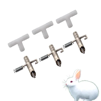 

F104 Rabbit Mouse Nipple Drinker Water Rodent Water Feeder(100PCS)