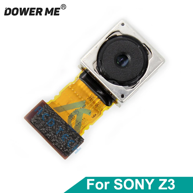 Dawer Me основная задняя камера для sony Xperia Z3 D6603 D6653 D6633 двойная большая камера гибкий кабель, сменные детали 20.7MP