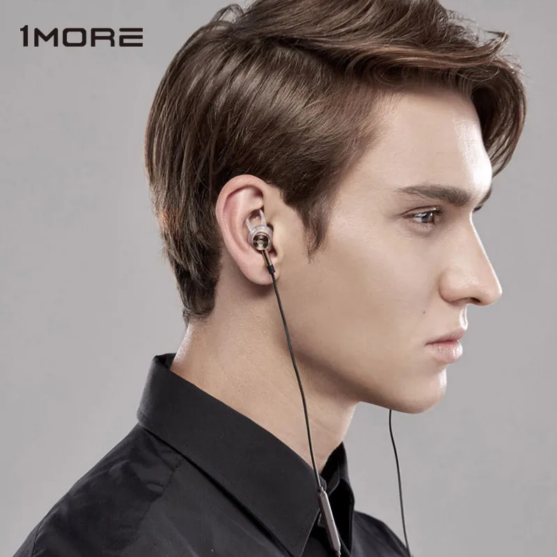 

1MORE Dynamic Driver Earbuds Earphone with Microphone for Apple Android phone 3.5mm Piston In-Ear Headset