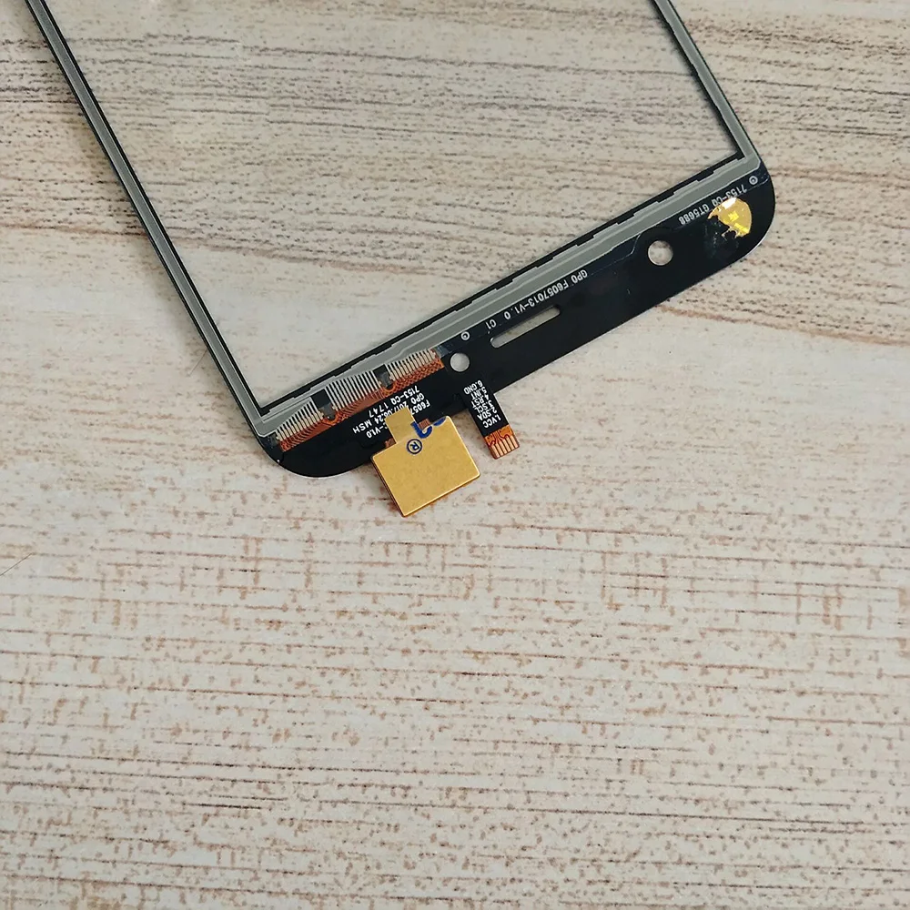 Черный/золотой 5,7 дюймов переднее внешнее стекло для Cubot X18 сенсорный экран Сенсорная панель Объектив Замена x 18+ Инструменты